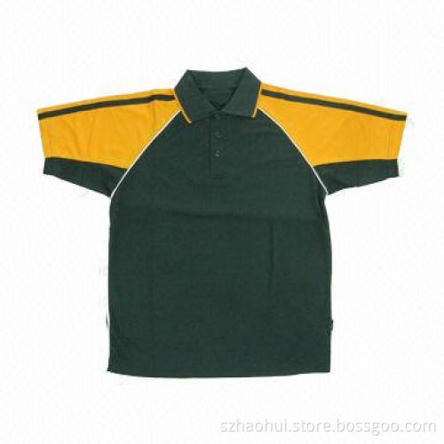 Cool dry 100% polyester polo shirt